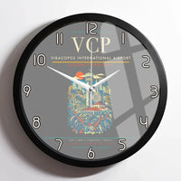 Thumbnail for Viracopos International Airport VCP Wall-Clock Framed - Gray