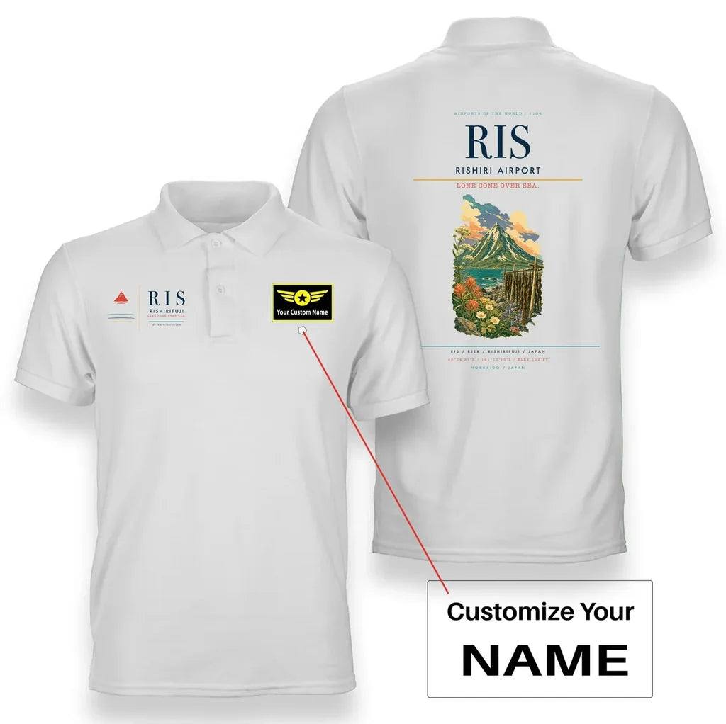 Rishiri Airport RIS White+Name