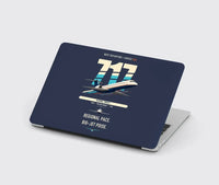 Thumbnail for Boeing 717-200 design on navy blue MacBook case