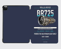 Thumbnail for BR725 design on navy blue ipad tablet case