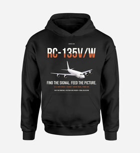 Single-Side Printing — RC-135V W Rivet Joint Double-Side Hoodie