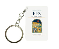 Thumbnail for Fes - Saiss Airport FEZ Key Chain design on white key chain