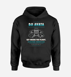 Single-Side Printing — DJI Avata Drone Double-Side Hoodie