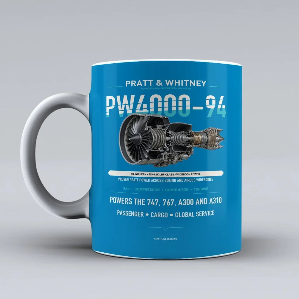 Mug design on turquoise pw4000 94