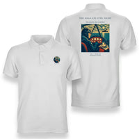 Thumbnail for VINTAGE G4294 - The Solo Atlantic Night - Double-Side Polo T-Shirt design on white