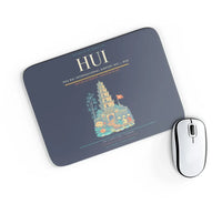 Thumbnail for Phu Bai International Airport (HUI) design on navy blue rectangle mouse pad