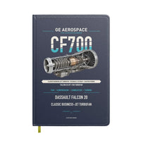 Thumbnail for CF700 design on navy blue notebook