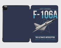 Thumbnail for F-106A Delta Dart design on navy blue ipad tablet case