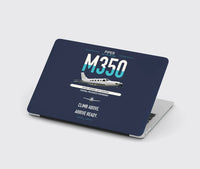 Thumbnail for Piper M350 design on navy blue MacBook case
