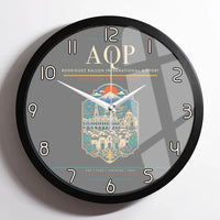Thumbnail for Rodriguez Ballon International Airport AQP Wall-Clock Framed - Gray