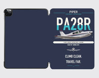Thumbnail for Piper PA-28R Arrow III design on navy blue ipad tablet case