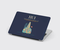 Thumbnail for Phu Bai International Airport (HUI) design on navy blue MacBook case
