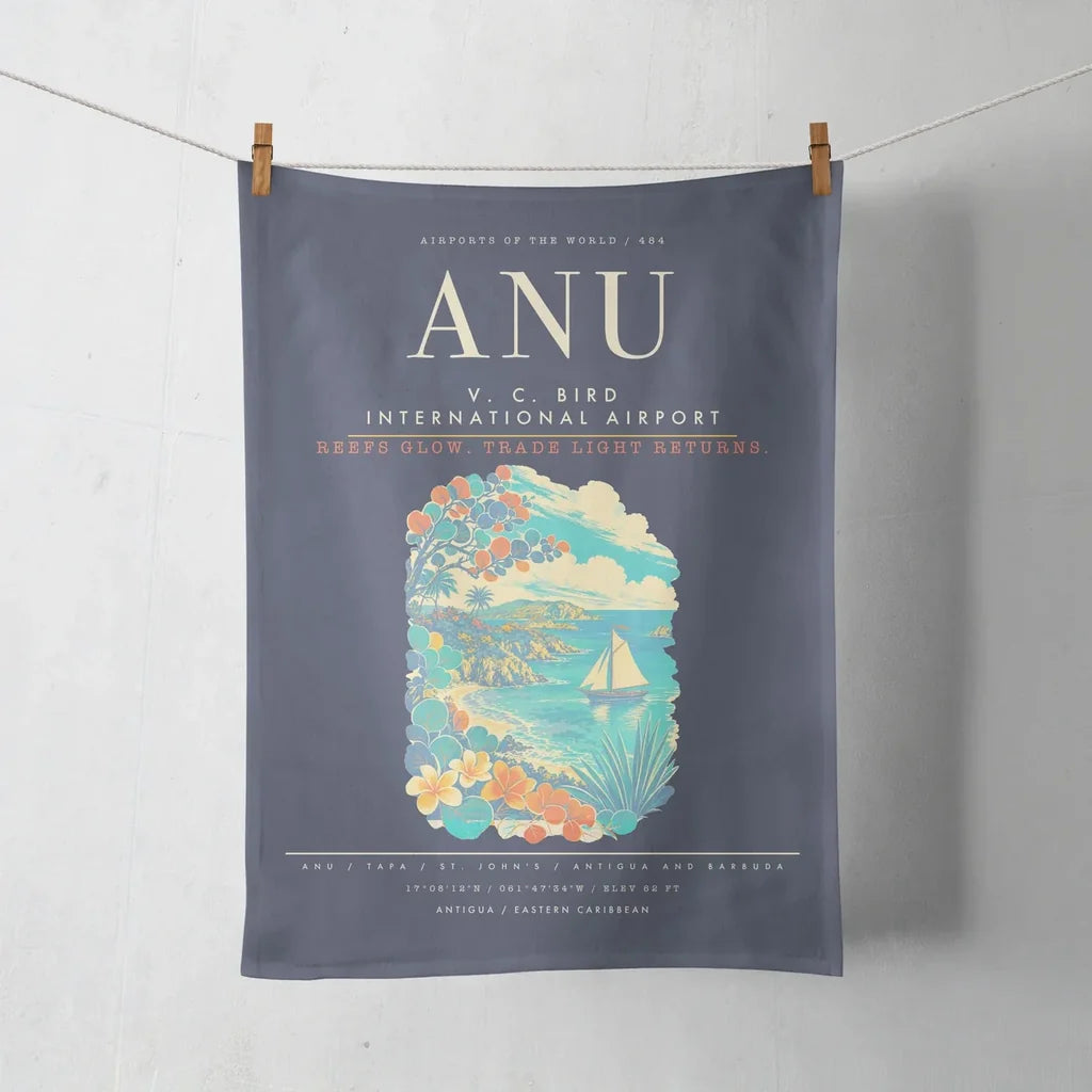V. C. Bird International Airport ANU - Navy Blue