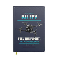 Thumbnail for DJI FPV design on navy blue notebook