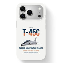 Thumbnail for T-45C Goshawk design on white magsafe iphone case, for iPhone 17 Pro