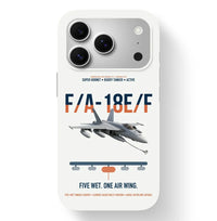Thumbnail for F A-18E F Buddy Tanker design on white magsafe iphone case, for iPhone 17 Pro