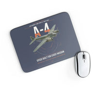 Thumbnail for Junkers Ju 88A-4 design on navy blue rectangle mouse pad