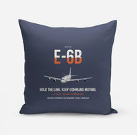 Thumbnail for E-6B Mercury design on navy blue pillow