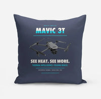 Thumbnail for DJI Mavic 3 Thermal design on navy blue pillow