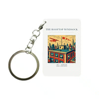 Thumbnail for VINTAGE G4312 - The Rooftop Windsock - Designed Key Chain design on white