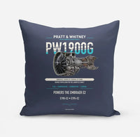 Thumbnail for PW1900G design on navy blue pillow