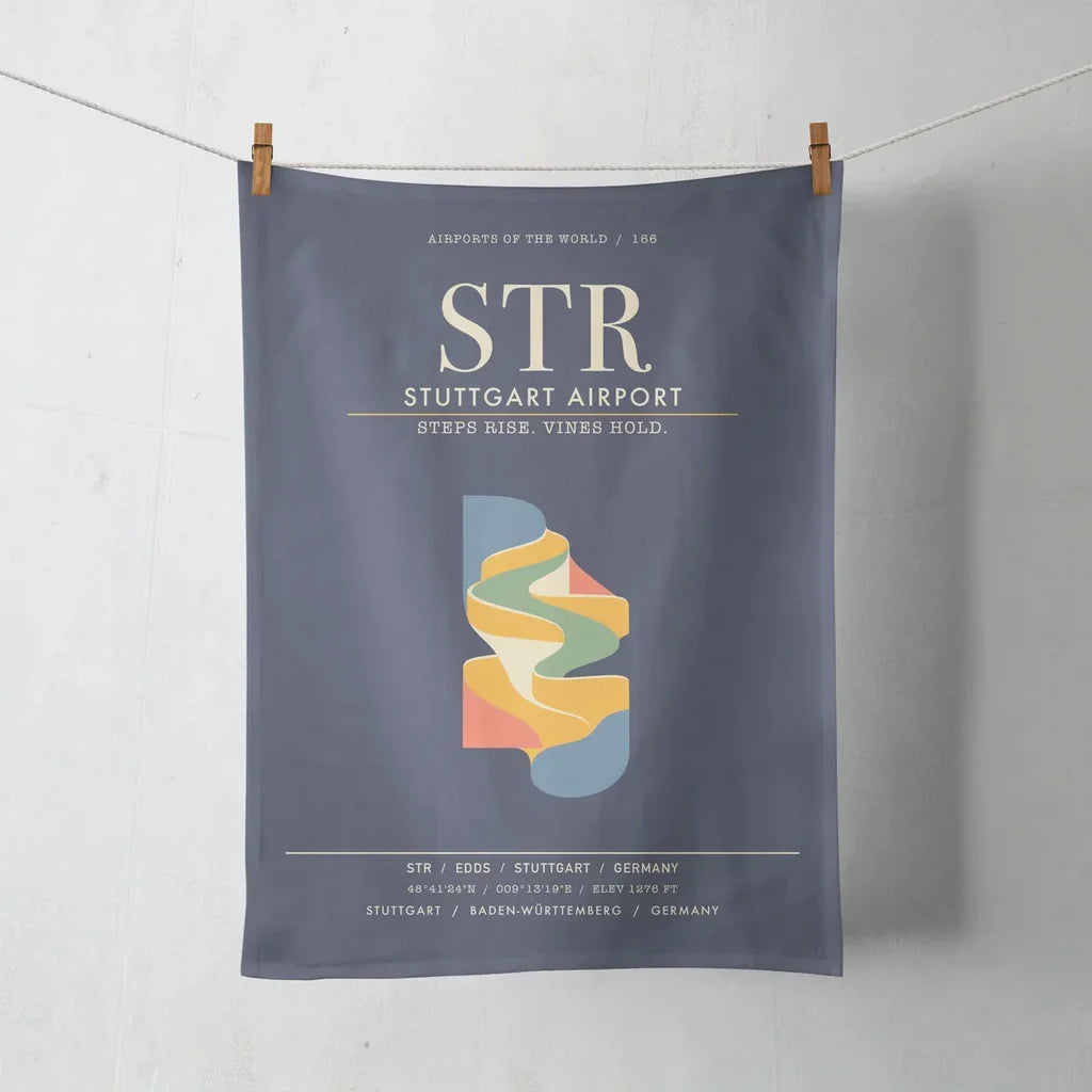 Stuttgart Airport STR - Navy Blue