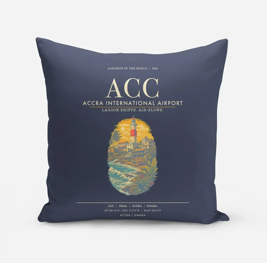 Accra International Airport ACC - Navy Blue