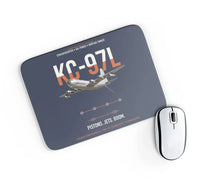 Thumbnail for KC-97L STRATOFREIGHTER design on navy blue rectangle mouse pad