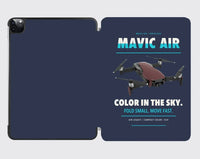 Thumbnail for DJI Mavic Air design on navy blue ipad tablet case