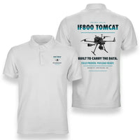 Thumbnail for Inspired Flight IF800 Tomcat design on white polo