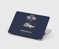 Thumbnail for Sikorsky SH-3H Sea King design on navy blue MacBook case