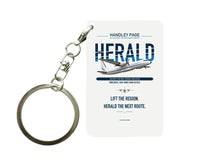 Thumbnail for Handley Page HPR.7 Dart Herald Key Chain design on white key chain