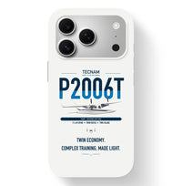 Thumbnail for Tecnam P2006T design on white magsafe iphone case, for iPhone 17 Pro