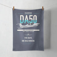Thumbnail for Diamond DA50 RG design on navy blue towel