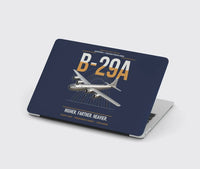 Thumbnail for B-29A Superfortress design on navy blue MacBook case