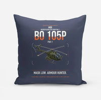 Thumbnail for MBB BO 105P PAH-1 design on navy blue pillow
