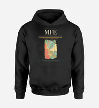Thumbnail for McAllen Miller International Airport (MFE) design on black hoodie single-side print