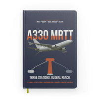 Thumbnail for Airbus A330 MRTT design on navy blue notebook