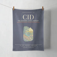 Thumbnail for The Eastern Iowa Airport Cedar Rapids CID - Navy Blue