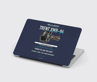 Thumbnail for TRENT XWB-84 design on navy blue MacBook case