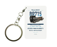 Thumbnail for BR715 Key Chain design on white key chain