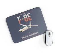 Thumbnail for F-8E Crusader design on navy blue rectangle mouse pad