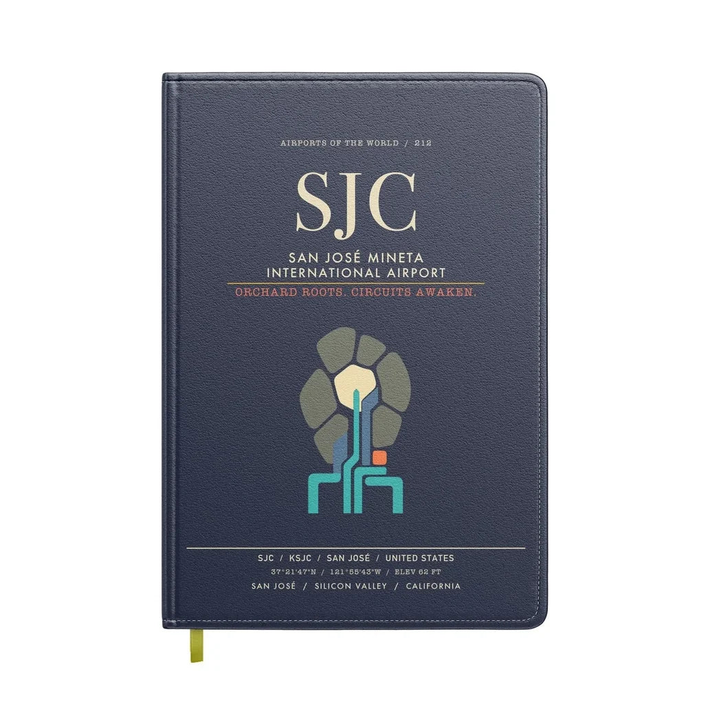 San Jose Mineta International Airport SJC - Navy Blue