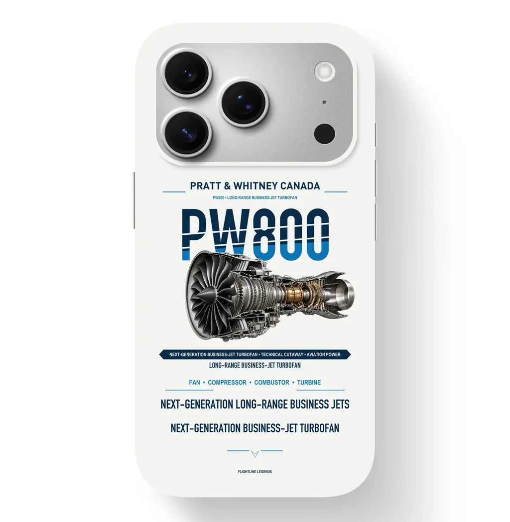 PW800 Case design on white iphone case