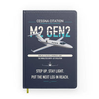 Thumbnail for Cessna Citation M2 Gen2 design on navy blue notebook