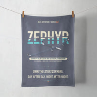 Thumbnail for Airbus Zephyr S design on navy blue towel