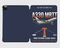 Thumbnail for Airbus A330 MRTT design on navy blue ipad tablet case