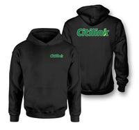 Thumbnail for Citilink Airlines logo on black double side hoodie