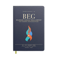 Thumbnail for Belgrade Nikola Tesla Airport BEG - Navy Blue
