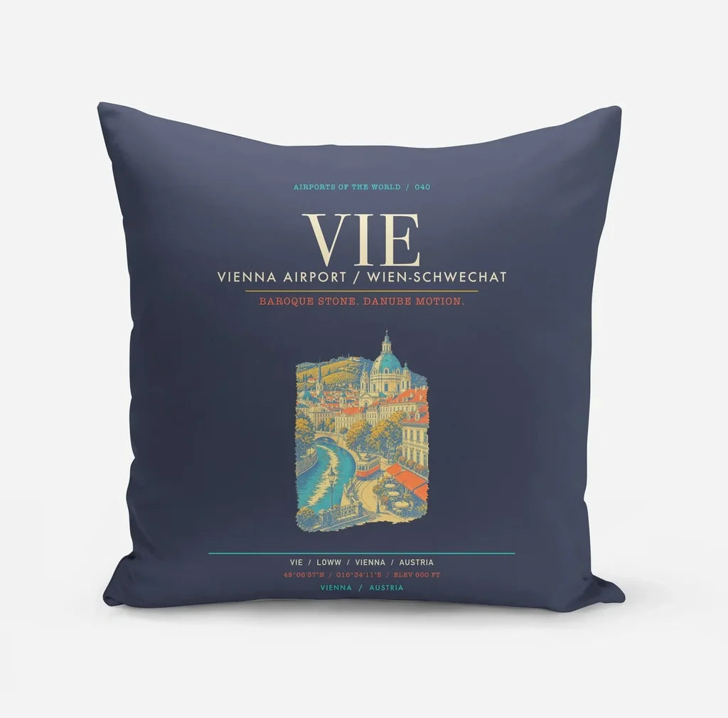 Vienna Airport VIE - Navy Blue